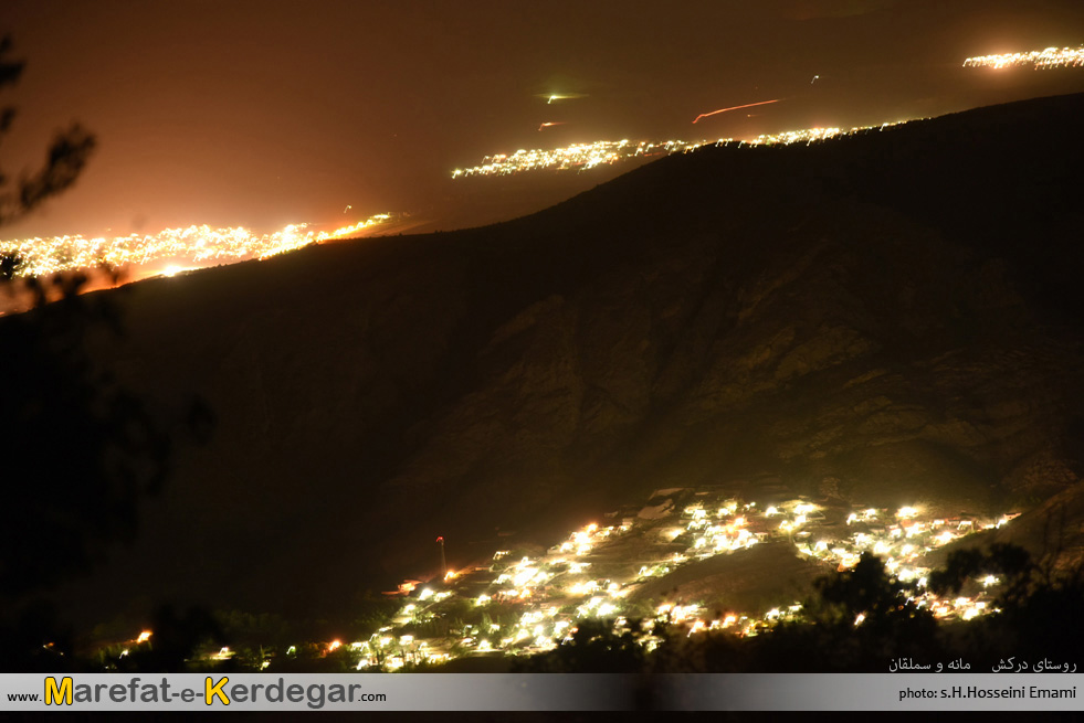 آسمان شب ایران